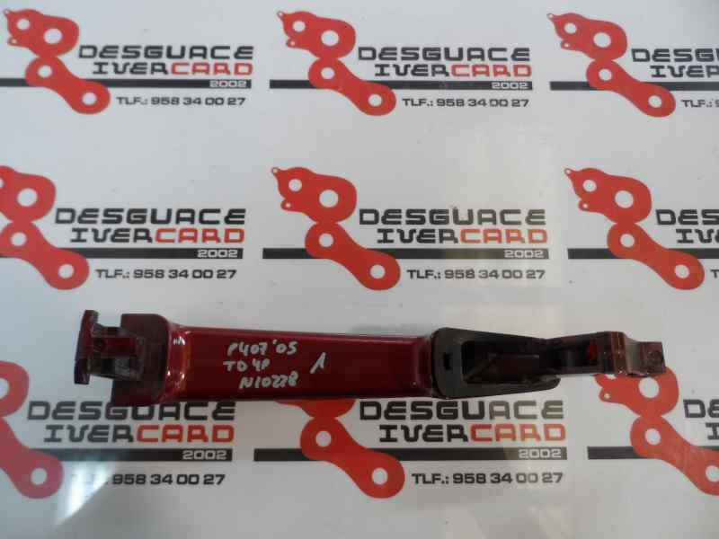 MANETA EXTERIOR TRASERA DERECHA PEUGEOT 407 2.0 HDI MT 136CV