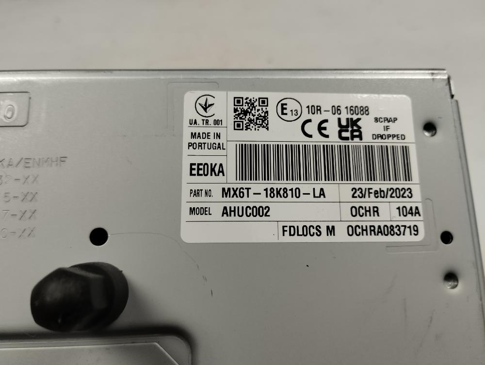 SISTEMA AUDIO RADIO CD FORD KUGA 1.5 150CV | 110KW, GASOLINA, MT, ACCIONAMIENTO DELANTERO