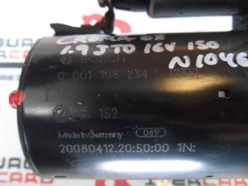 MOTOR ARRANQUE FIAT CROMA 1.9 MT 150CV | 110KW