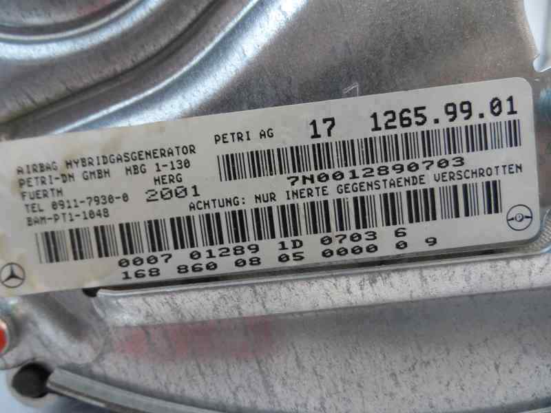 AIRBAG DELANTERO DERECHO MERCEDES BENZ CLASE A 2001 1.7 MT 90CV | 66KW