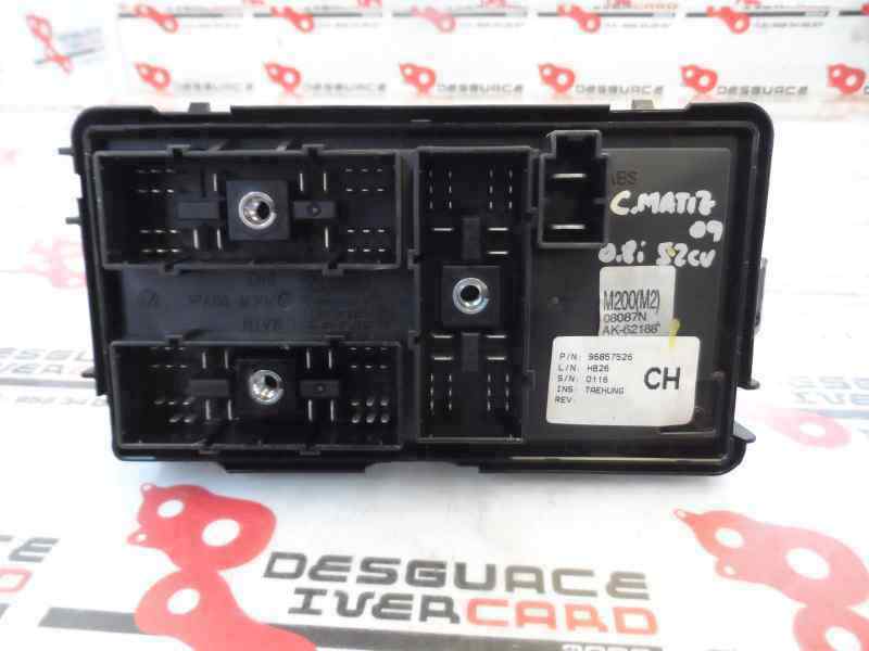 CAJA RELES FUSIBLES CHEVROLET MATIZ 0.8 AT 52CV | 38KW
