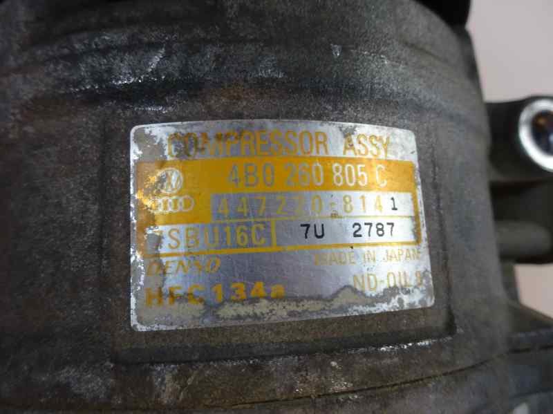 COMPRESOR AIRE ACONDICIONADO AUDI A4 2000 2.5 TDI MT QUATTRO 150CV