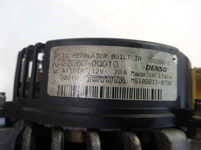ALTERNADOR TOYOTA AYGO 1.0 MT 68CV