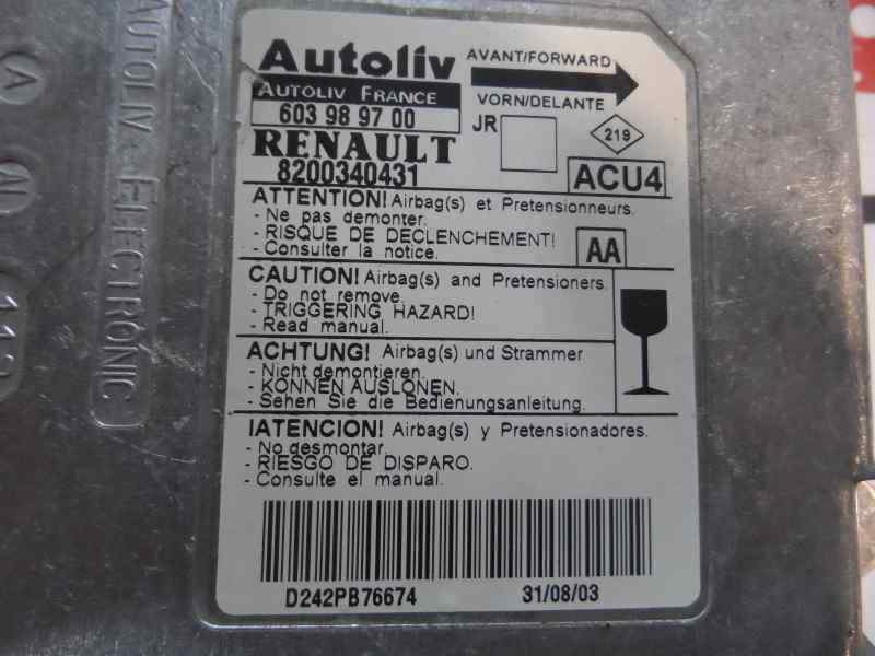 CENTRALITA AIRBAG RENAULT SCENIC 1.9 DCI MT 120CV