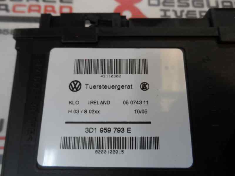 MOTOR ELEVALUNAS DELANTERO IZQUIERDO VOLKSWAGEN TOUAREG 2005 2.5 TDI MT 174CV | 128KW