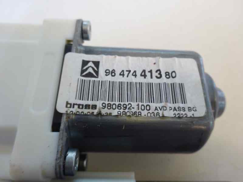 MOTOR ELEVALUNAS DELANTERO DERECHO CITROEN C4 2006 1.6 HDI MT 90CV