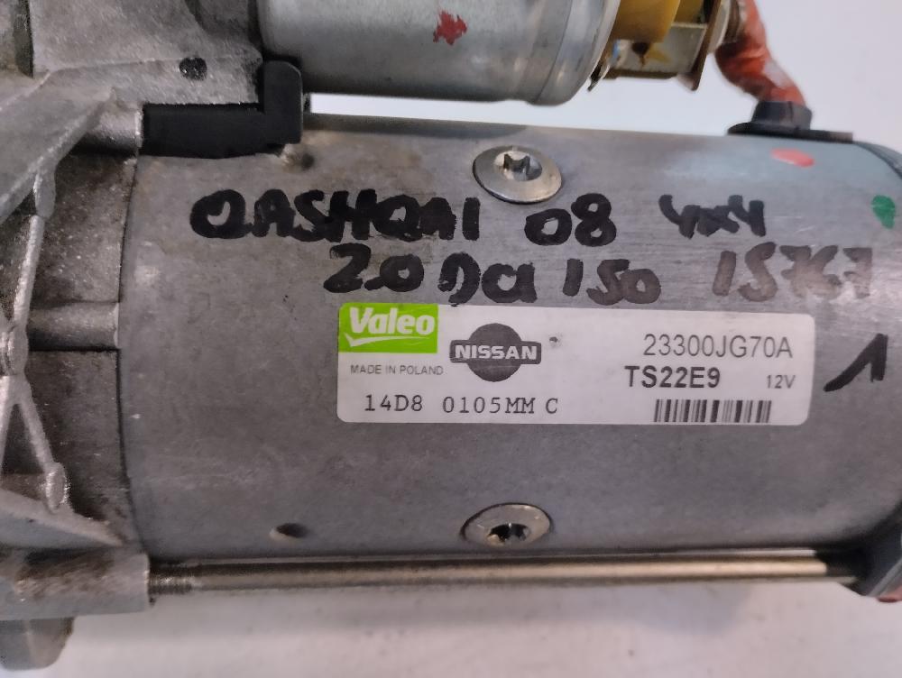 MOTOR ARRANQUE NISSAN QASHQAI 2008 2.0 DCI MT 4WD 148CV