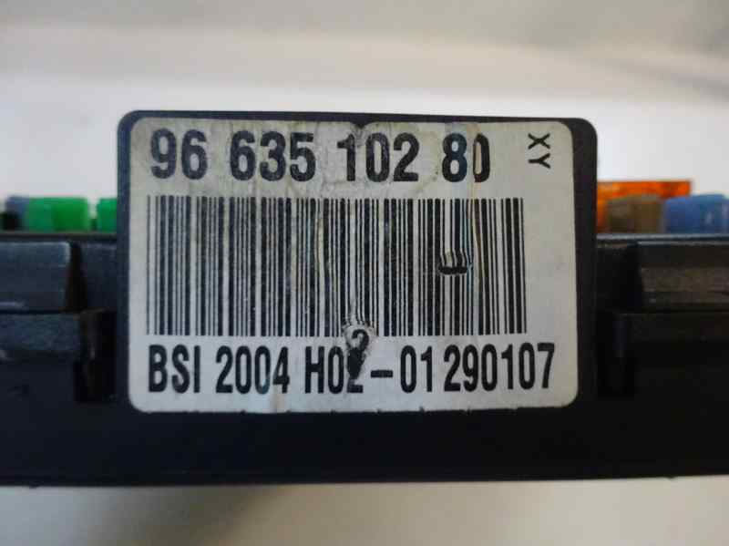 CAJA RELES FUSIBLES PEUGEOT 407 2.0 HDI MT 136CV