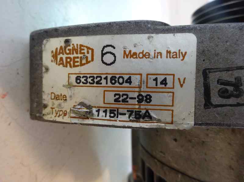 ALTERNADOR FIAT PUNTO 1.2 MT 60CV