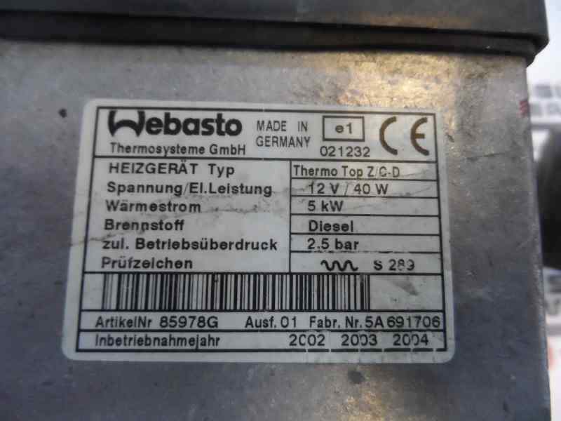 MOTOR CALEFACCION MERCEDES BENZ CLASE M 2003 2.7 ML 270 CDI MT 163CV