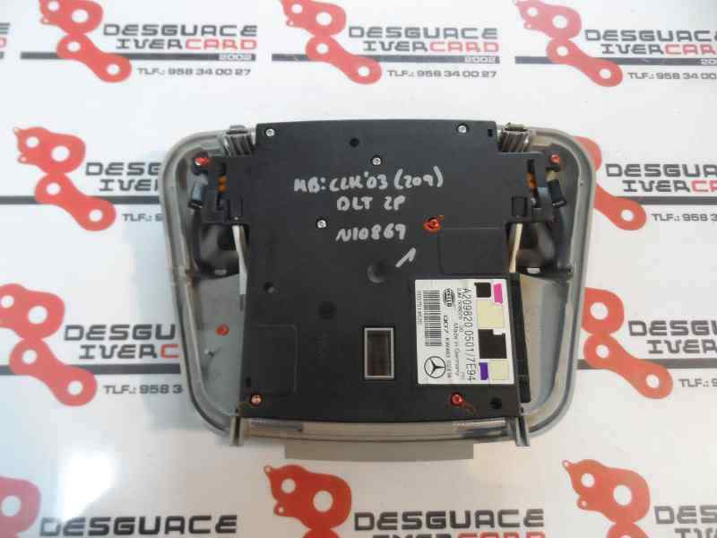 LUZ INTERIOR MERCEDES BENZ CLASE CLK 2.7 CLK 270 CDI MT 170CV