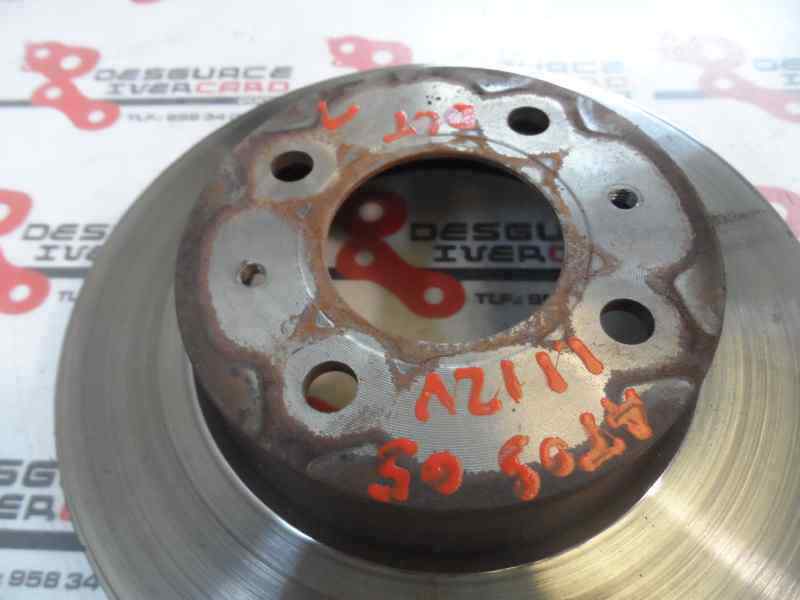 DISCO FRENO DELANTERO HYUNDAI ATOS 1.1 MT 59CV