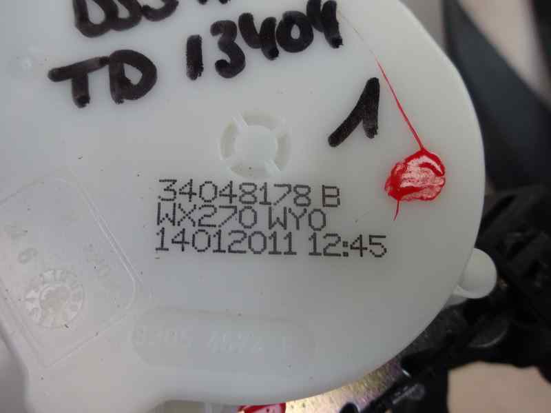 CINTURON SEGURIDAD TRASERO DERECHO CITROEN DS3 1.6 MT 150CV | 110KW
