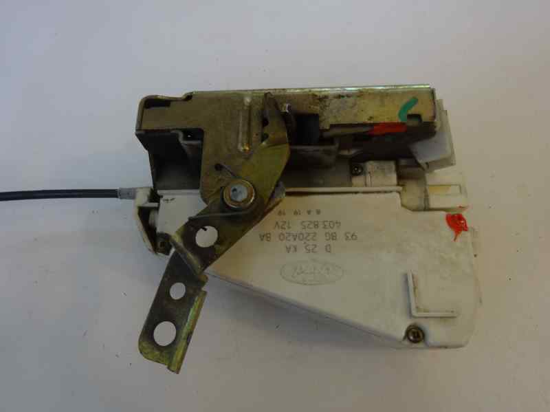 CERRADURA PUERTA TRASERA DERECHA FORD ESCORT 1.8 MT 90CV | 66KW