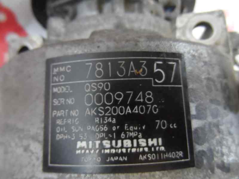 COMPRESOR AIRE ACONDICIONADO MITSUBISHI ASX 1.6 MT 2WD 117CV