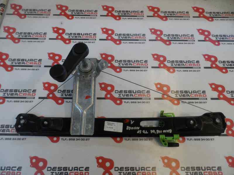 ELEVALUNAS TRASERO DERECHO BMW SERIE 1 2005 1.6 116I MT 115CV