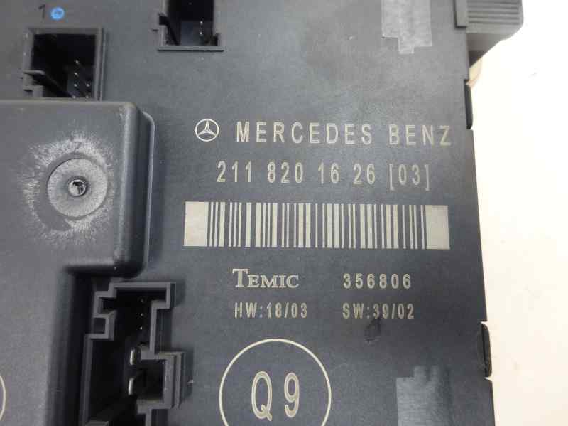 MODULO CONFORT MERCEDES BENZ CLASE E 2003 3.2 320 CDI 5G-TRONIC 204CV