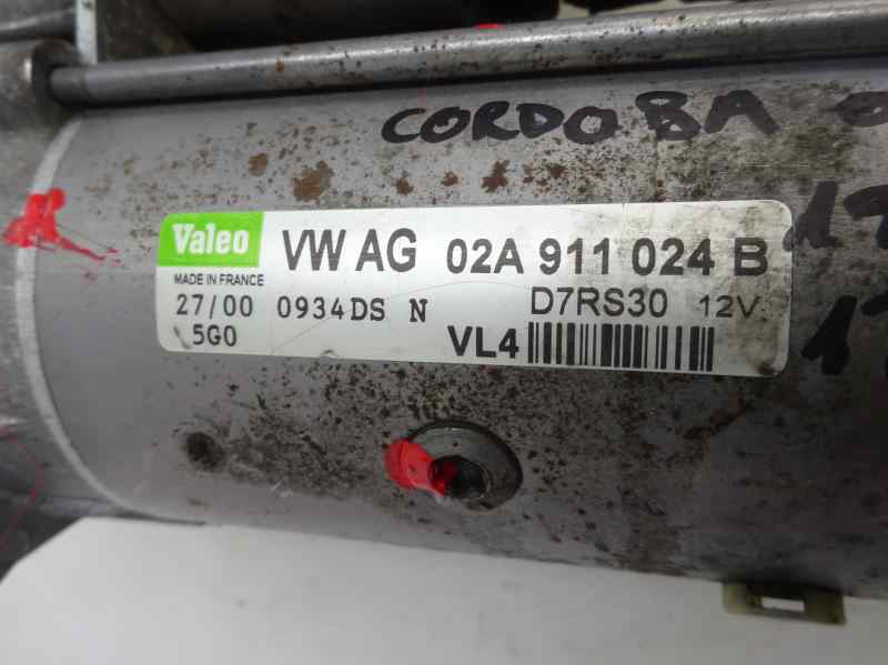 MOTOR ARRANQUE SEAT CORDOBA 1.9 MT 90CV | 66KW