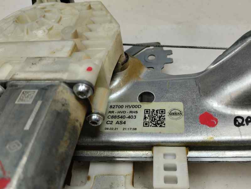 ELEVALUNAS TRASERO DERECHO NISSAN QASHQAI 2021 1.3 MT 158CV | 116KW