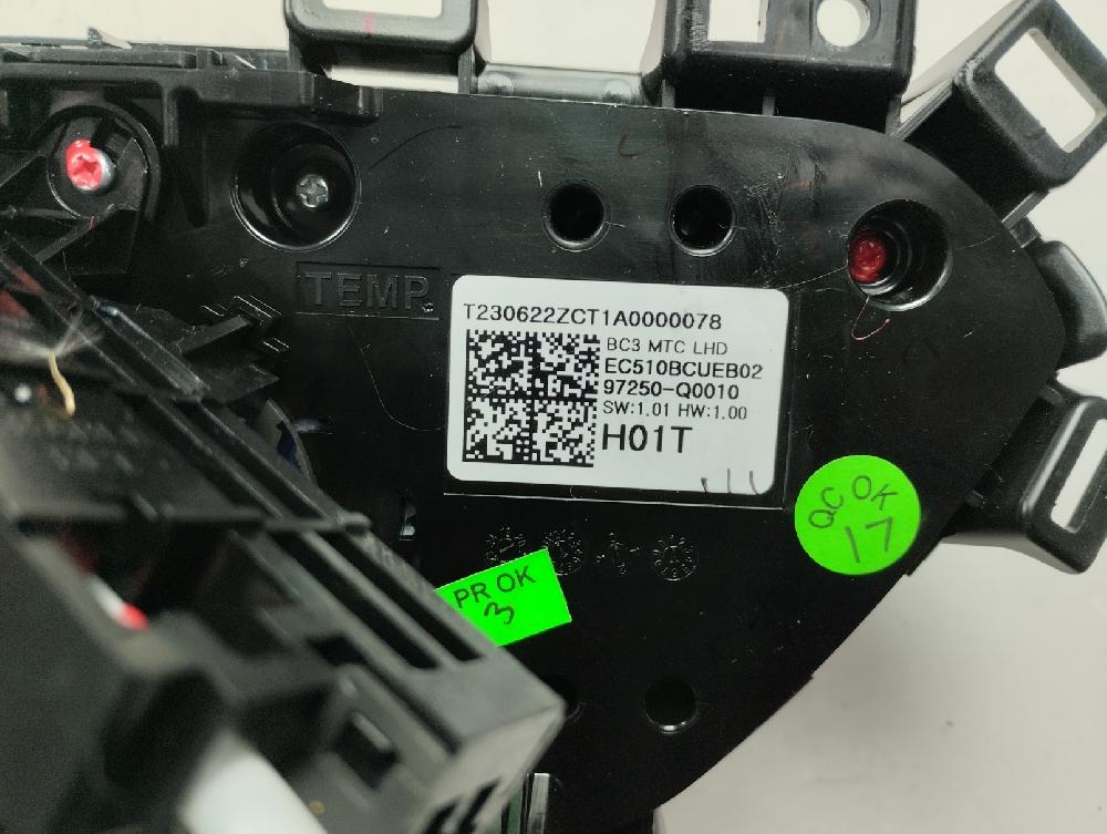 MANDO CALEFACCION AIRE ACONDICIONADO HYUNDAI BAYON 2023 1.2 MT 84CV | 62KW