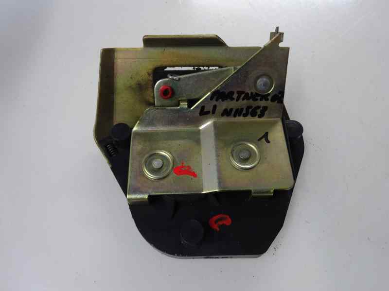 CERRADURA PUERTA TRASERA IZQUIERDA PEUGEOT PARTNER 1.9 D MT 70CV