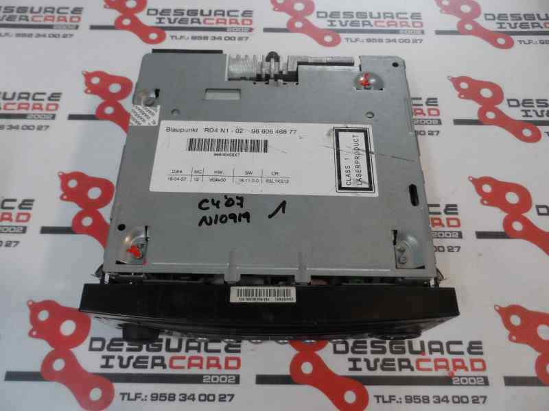 SISTEMA AUDIO RADIO CD CITROEN C4 2007 1.4 MT 88CV | 65KW