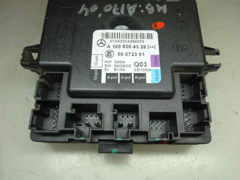 MODULO ELECTRONICO MERCEDES BENZ CLASE A 2.0 A 180 CDI MT 109CV
