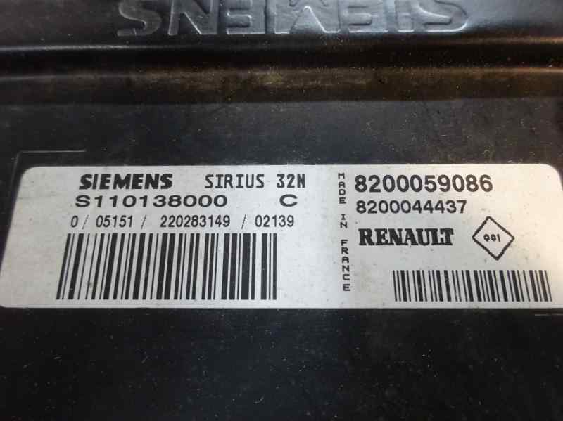 CENTRALITA MOTOR UCE RENAULT SCENIC 1.6 16V MT 107CV