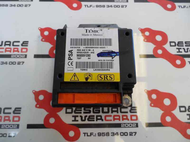 CENTRALITA AIRBAG CITROEN C3 2003 1.6 HDI VTR MT 109CV