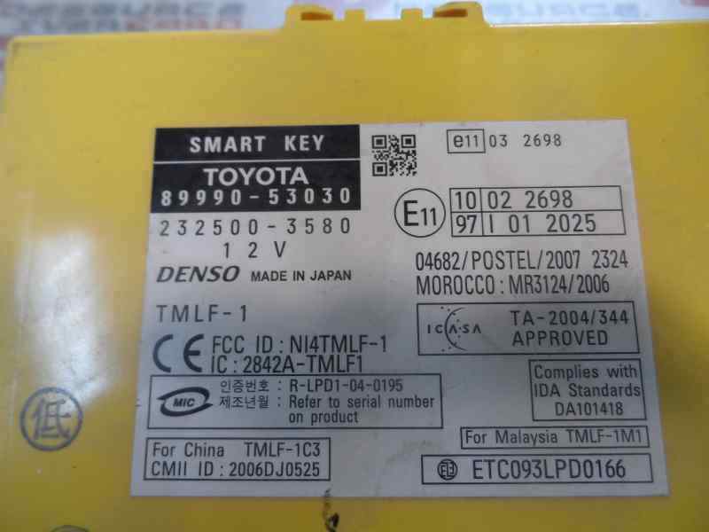 MODULO ENCENDIDO TOYOTA YARIS OTROS