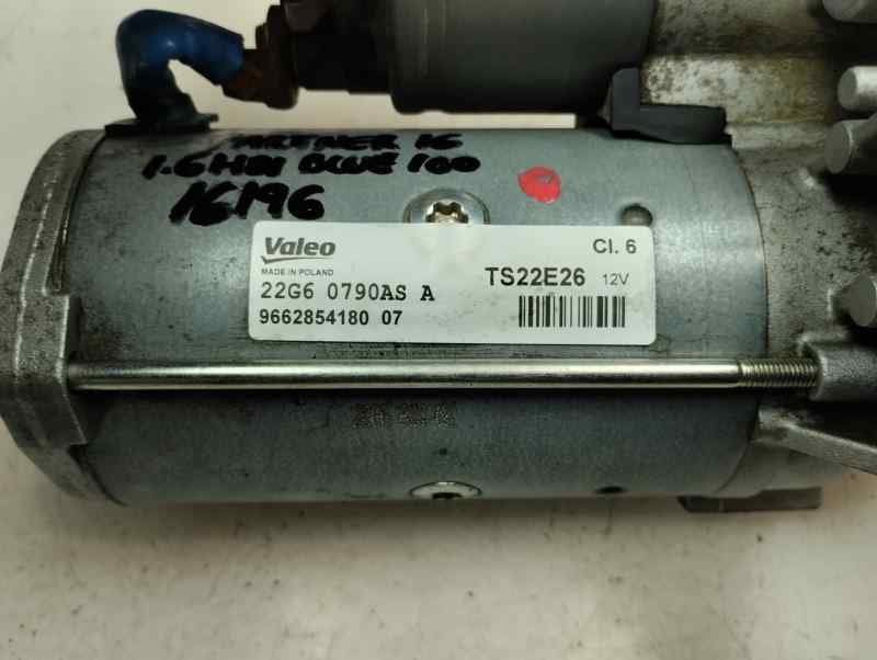 MOTOR ARRANQUE PEUGEOT PARTNER 1.6 MT 99CV | 73KW