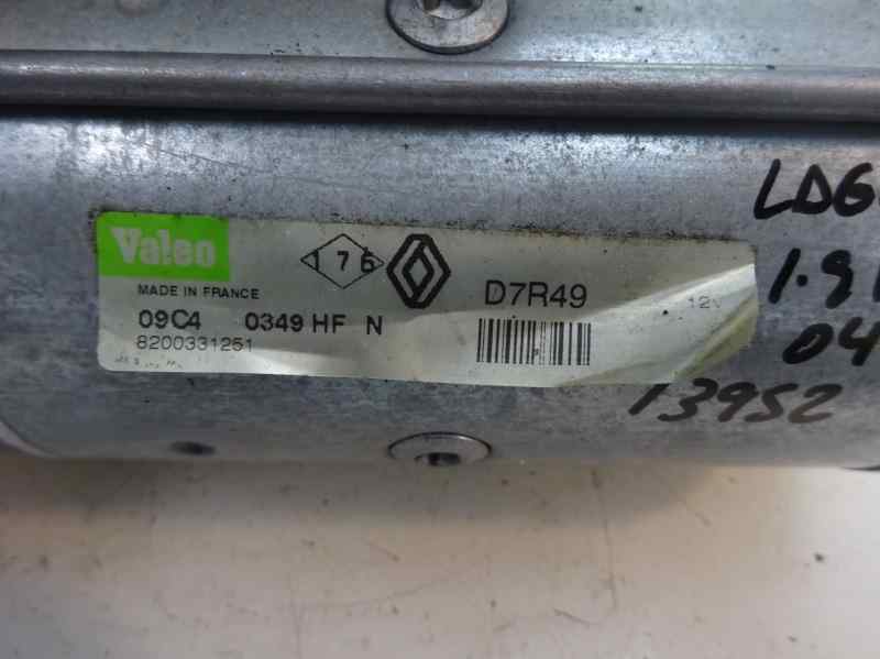MOTOR ARRANQUE RENAULT LAGUNA 1.9 DCI MT 120CV | 88KW