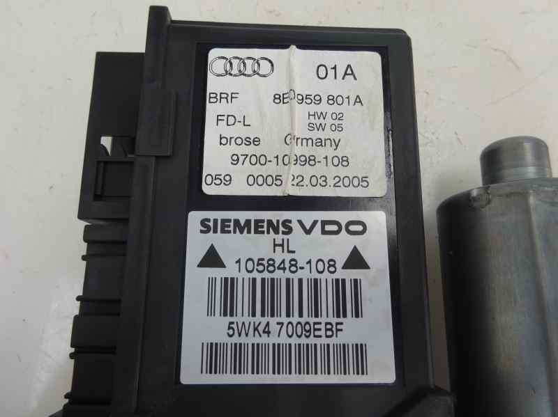 MOTOR ELEVALUNAS TRASERO IZQUIERDO AUDI A4 2.5 TDI MT 163CV