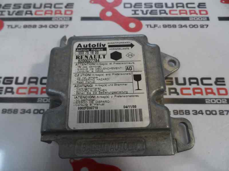 CENTRALITA AIRBAG RENAULT KANGOO 2000 OTROS