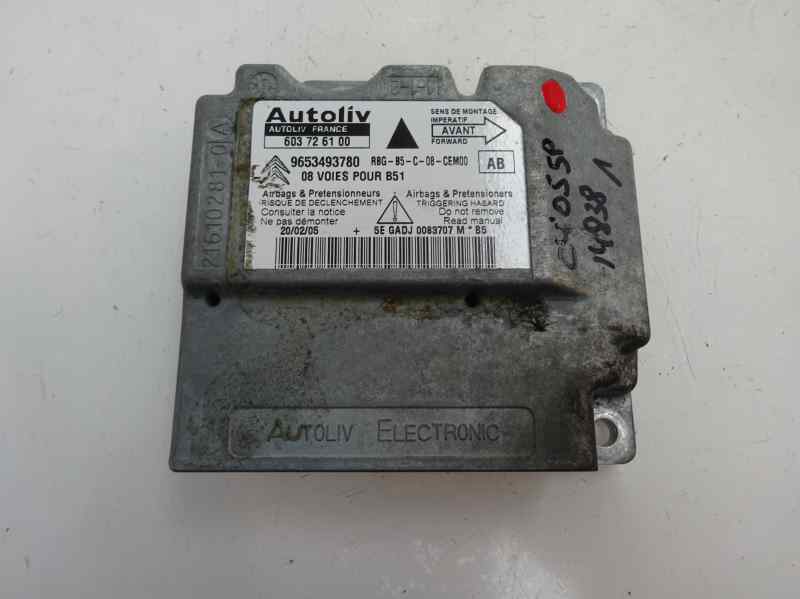 CENTRALITA AIRBAG CITROEN C4 2005 1.6 MT 109CV | 80KW