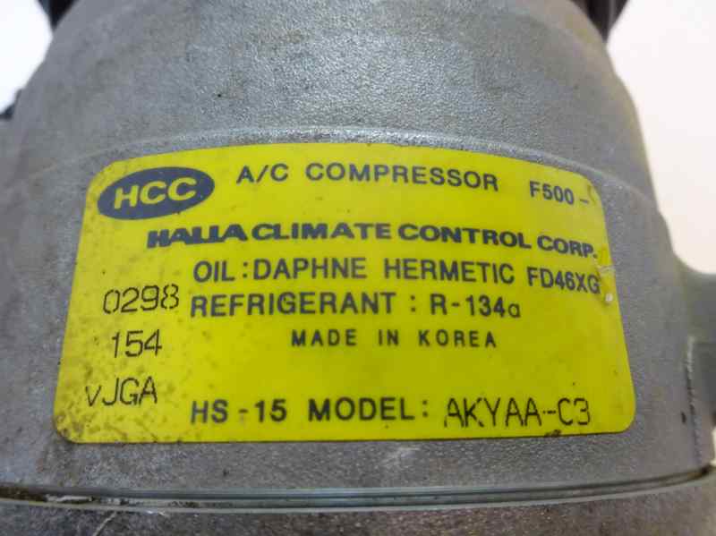 COMPRESOR AIRE ACONDICIONADO HYUNDAI ELANTRA 1.6 MT 106CV