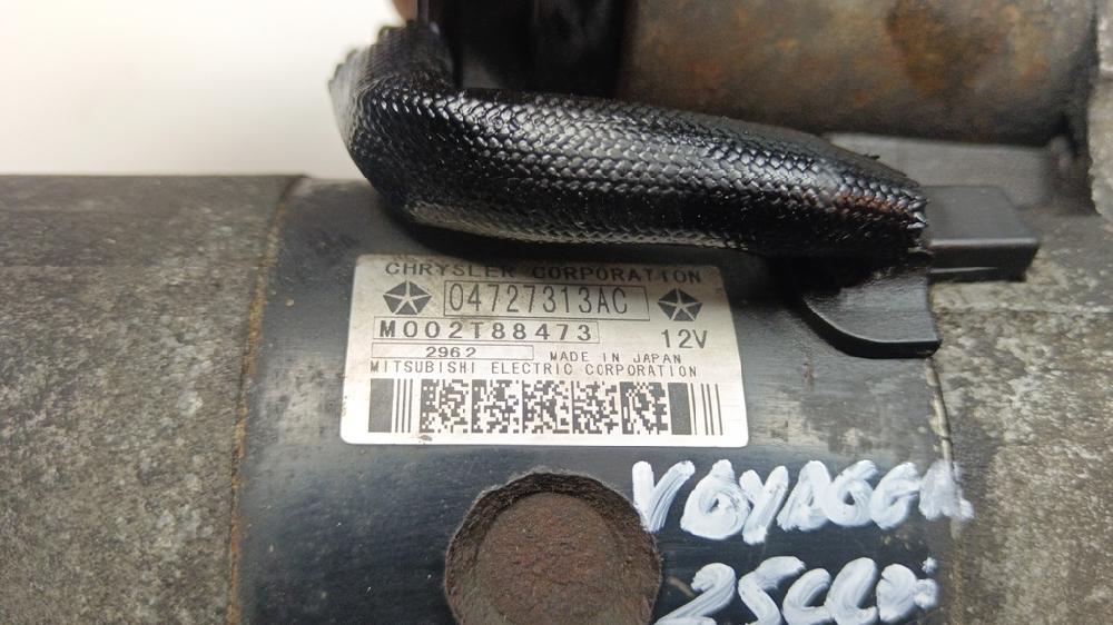 MOTOR ARRANQUE CHRYSLER VOYAGER 2.5 D MT 143CV