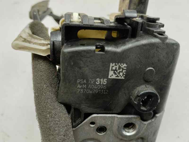CERRADURA PUERTA TRASERA DERECHA CITROEN C3 1.1 MT 60CV