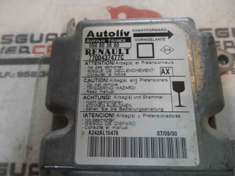 CENTRALITA AIRBAG RENAULT MEGANE 2000 1.9 D MT 65CV
