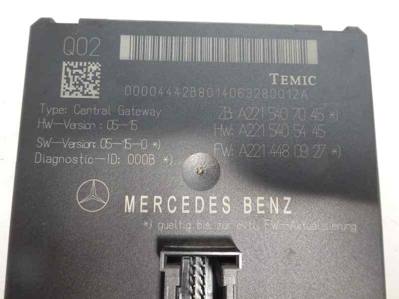 MODULO ELECTRONICO MERCEDES BENZ CLASE S 3.0 S 320 CDI 7G-TRONIC 4MATIC LWB 235CV