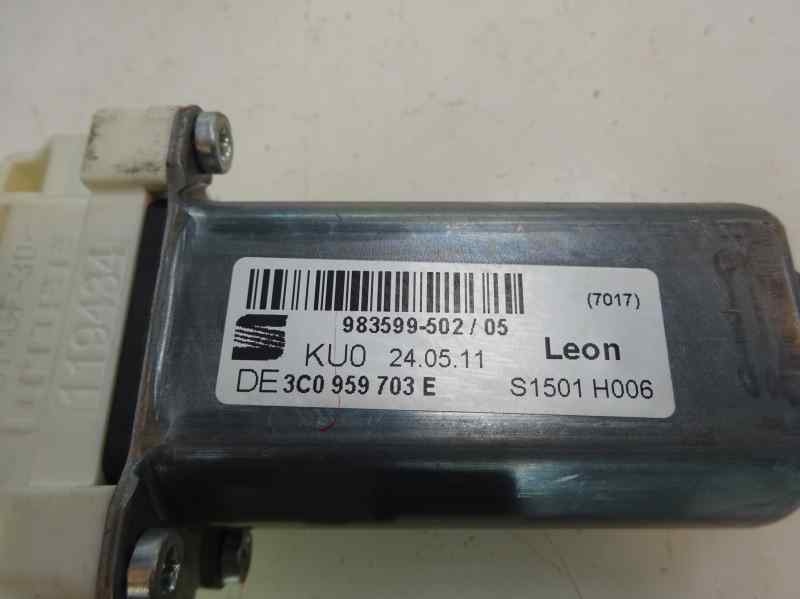MOTOR ELEVALUNAS TRASERO IZQUIERDO SEAT LEON 1.6 MT 102CV | 75KW