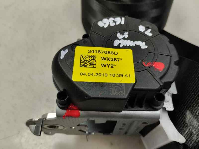 CINTURON SEGURIDAD TRASERO DERECHO RENAULT TWINGO 0.9 AMT 90CV | 66KW