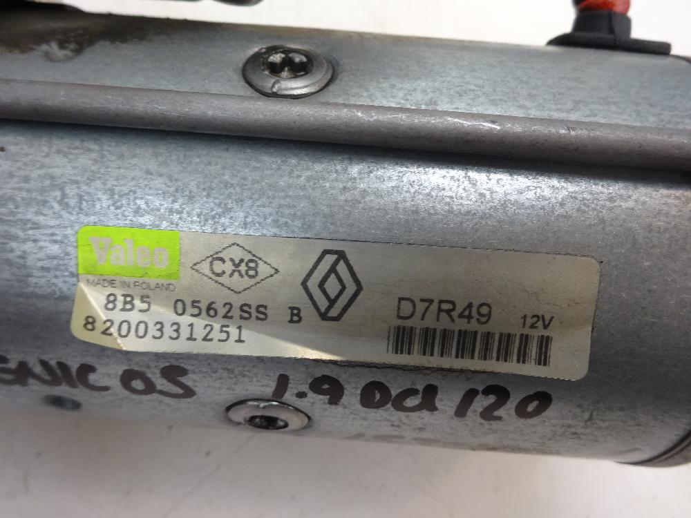 MOTOR ARRANQUE RENAULT SCENIC 1.9 DCI MT 120CV