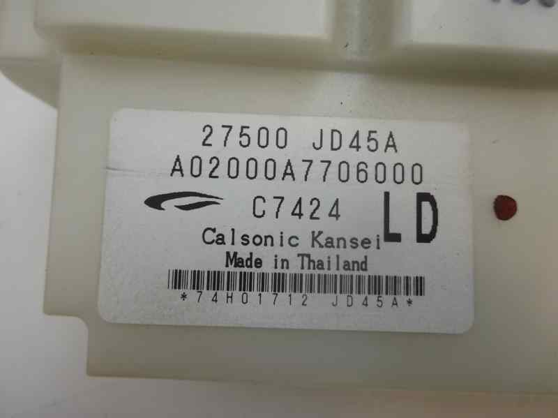 MANDO CLIMATIZADOR NISSAN QASHQAI 1.5 DCI MT FWD 106CV