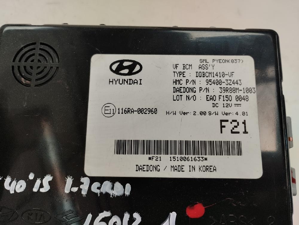 CAJA RELES FUSIBLES HYUNDAI I40 1.7 CRDI MT 141CV