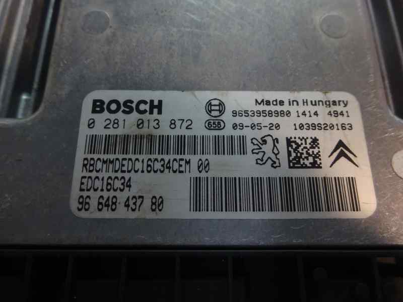 CENTRALITA MOTOR UCE CITROEN C3 PICASSO 1.6 MT 110CV
