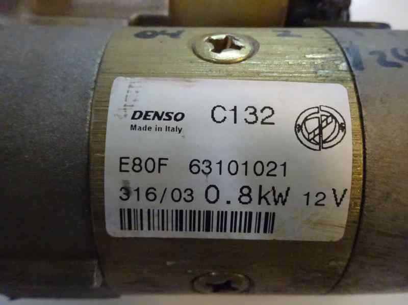MOTOR ARRANQUE FIAT PANDA 1.1 MT 54CV | 40KW