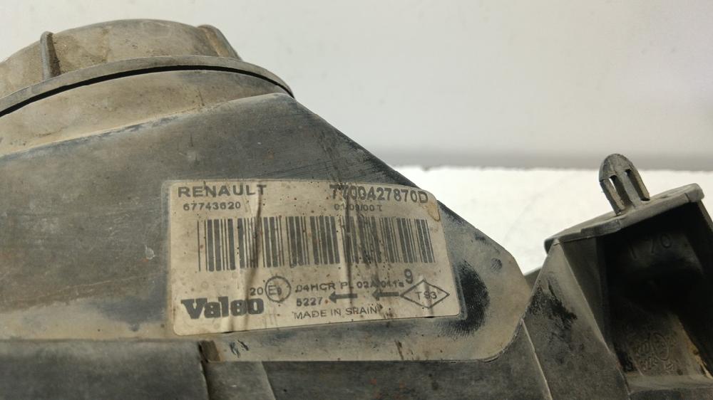 FARO DERECHO RENAULT MEGANE 1.9 MT 98CV | 72KW