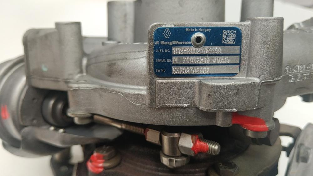 TURBOCOMPRESOR NISSAN JUKE 1.5 DCI MT 110CV