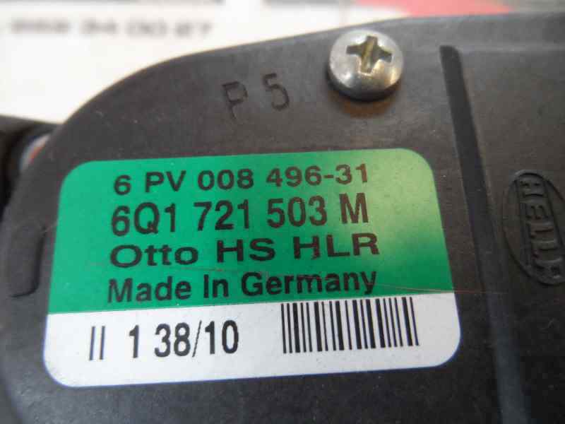POTENCIOMETRO PEDAL SEAT IBIZA 1.6 TDI MT 90CV